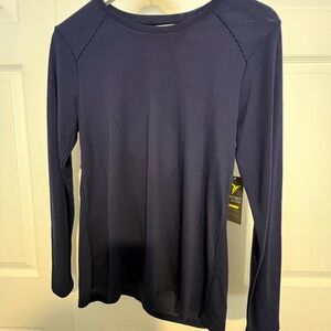 Old Navy Active BNWT Navy Long Sleeve Top